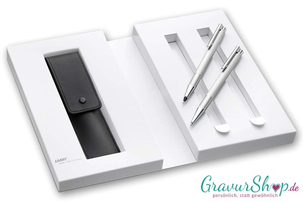 LAMY Schreibset Logo 02 mit Gravur