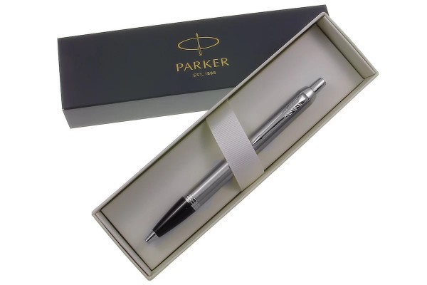 Parker IM Kugelschreiber essential edelstahl mit Gravur