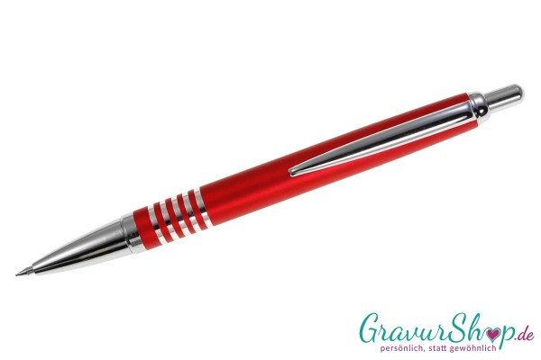 Druckbleistift 06 rot mit Gravur