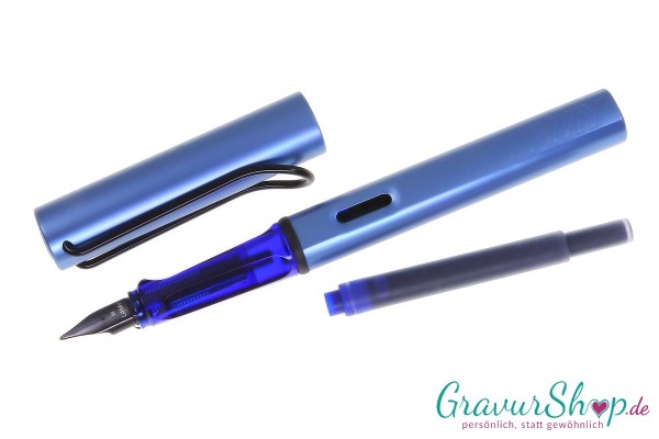 Lamy Al star aquatic Füller mit persönlicher Gravur