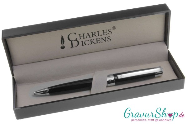 Kugelschreiber 04 Charles Dickens mit Gravur