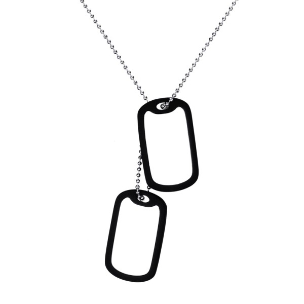 Edelstahl DogTag Anhänger mit persönlicher Gravur