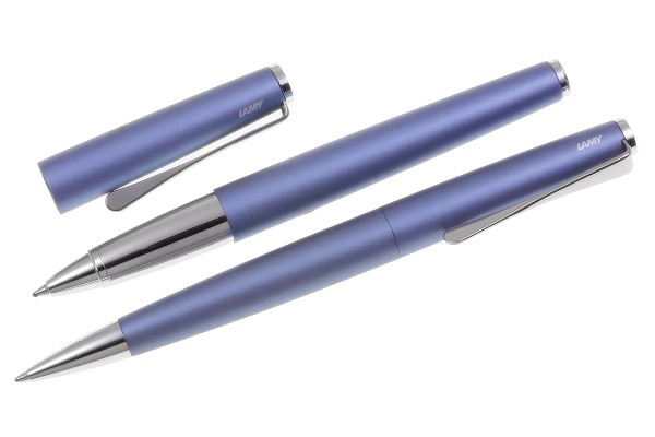 LAMY Studio Schreibset glacier Tintenroller und Kugelschreiber mit Gravur