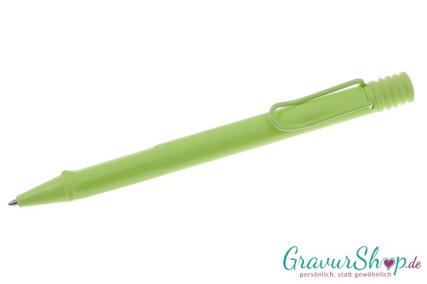 LAMY safari Kugelschreiber springgreen mit Gravur