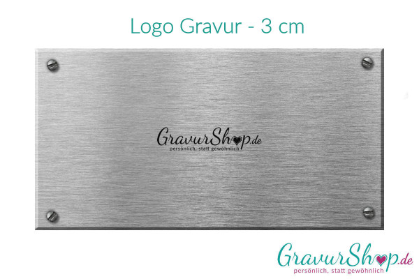 Logo Gravur - 3 cm