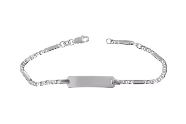 925er Silberarmband in 16-18 Länge mit Gravur