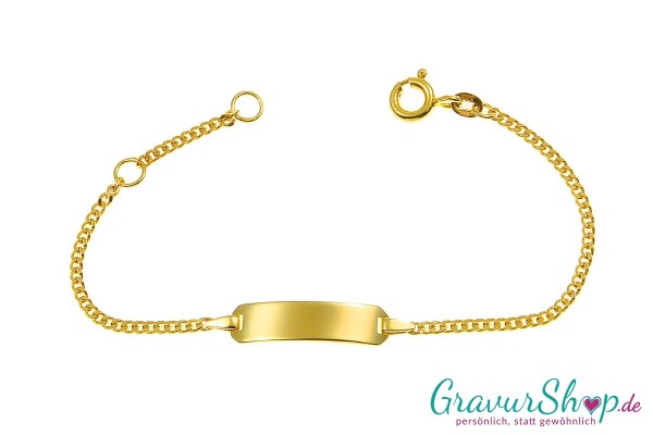333/000 Gold Kinderarmband zum personalisieren