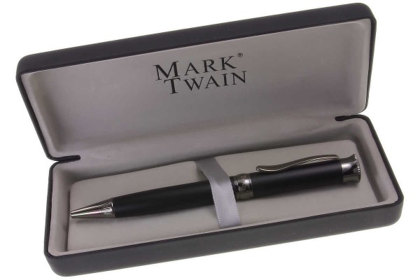 Mark Twain Kugelschreiber im hochwertigen Etui mit persönlicher Gravur