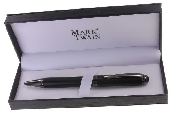 Mark Twain Kugelschreiber im hochwertigen Etui mit persönlicher Gravur
