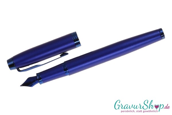 Parker IM Füllhalter Monochrome Blue mit Gravur