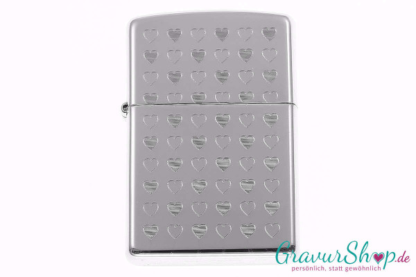 Zippo Multi Heart mit Gravur 