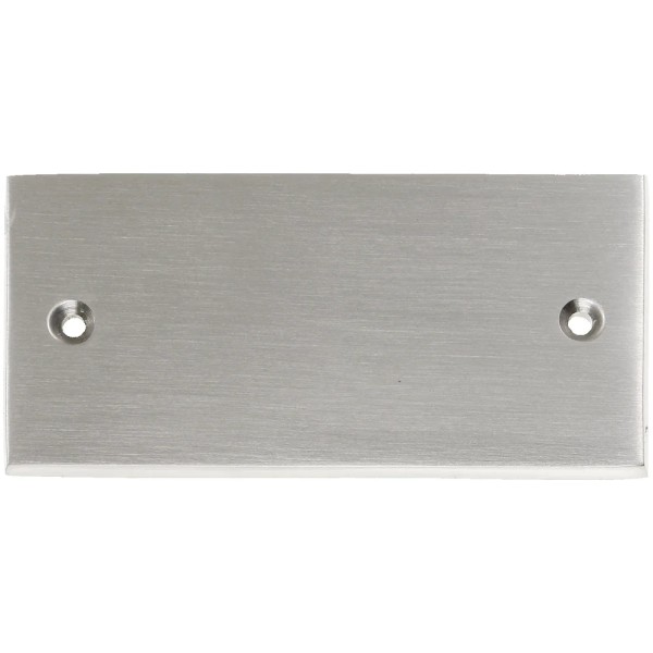 Messingschild 51 vernickelt mit Gravur