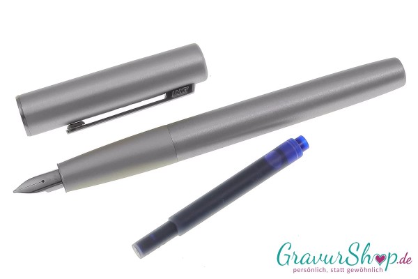 LAMY aion Füllhalter olivesilver mit Lasergravur