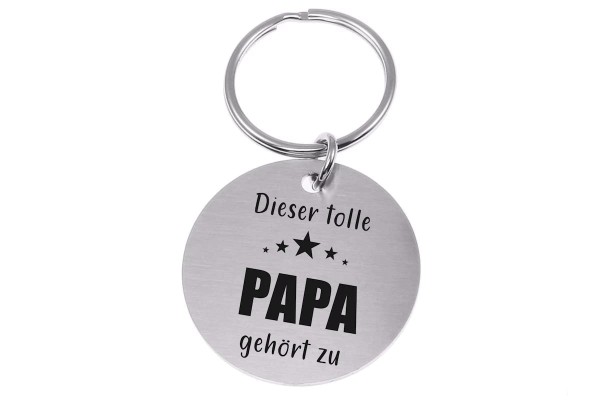 Schlüsselanhänger 61 Papa Style 3 mit Gravur