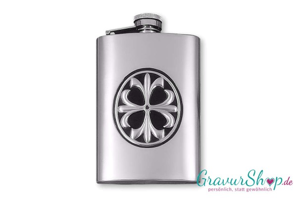 Flachmann 33 mit Gravur