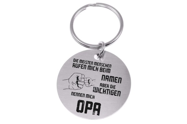 Schlüsselanhänger 61 Opa Style 4 mit Gravur