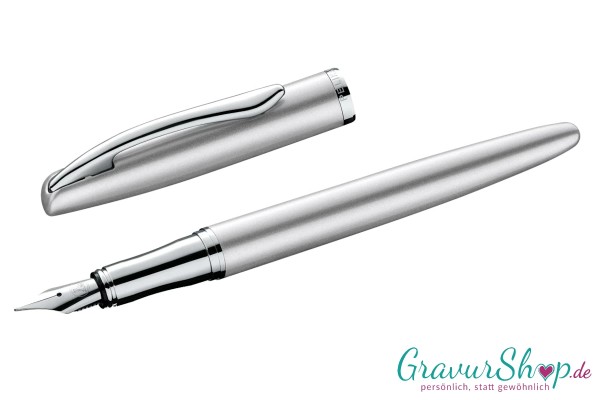 Pelikan Jazz Noble Elegance Füller silber mit Gravur