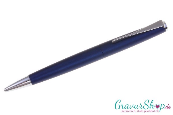 LAMY studio imperial blau Kugelschreiber mit Gravur