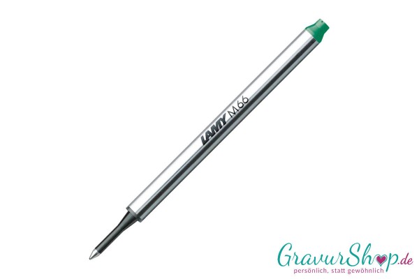 LAMY M 66 Tintenroller / Rollerball Mine Grün