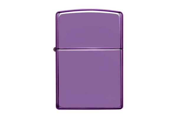 Zippo Abyss High polish Purple mit Gravur - Bild 1
