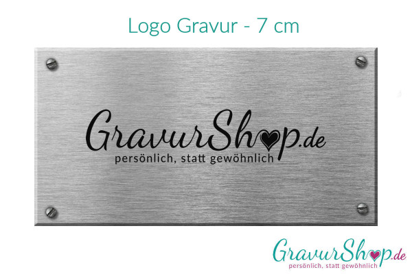 Logo Gravur - 7 cm