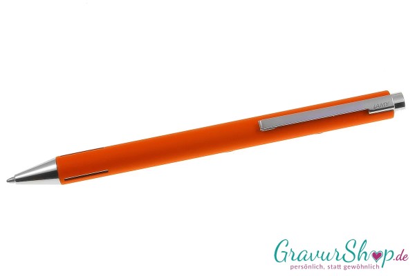 LAMY econ Kugelschreiber aprikot mit Gravur