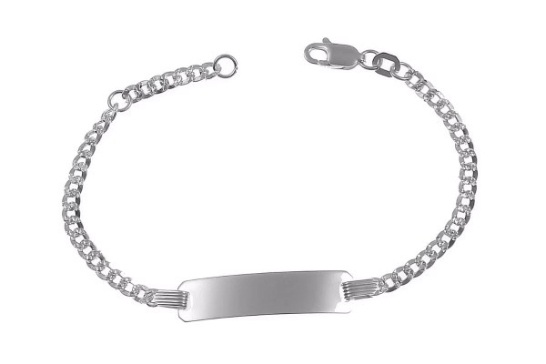 925er Kinder-Silberarmband 14-16cm inkl. persönlicher Gravur