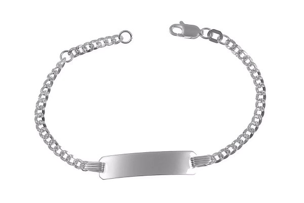 925er Kinder-Silberarmband 14-16cm inkl. persönlicher Gravur