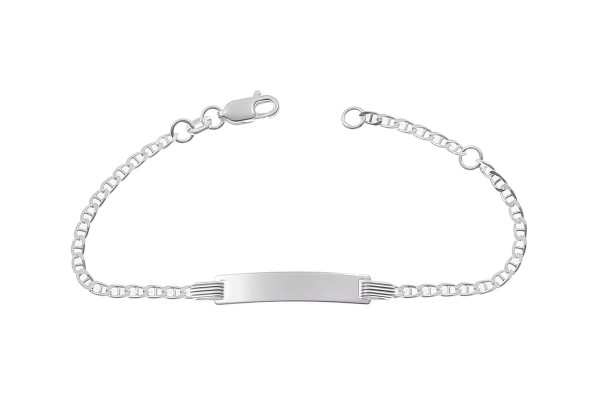 925er Kinder-Silberarmband 14-16cm inkl. persönlicher Gravur