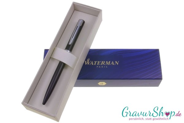 Kugelschreiber 09 Schwarz mit Gravur