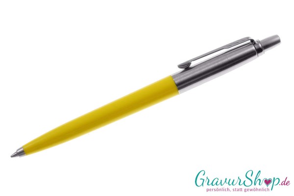 PARKER Kugelschreiber Jotter Original Gelb mit Gravur