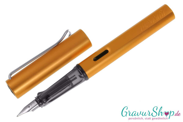 Lamy Al star Füller bronze mit Gravur