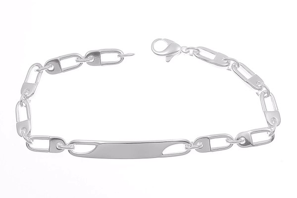 Extravagantes 925er Silberarmband 19 und 21cm inkl. Gravur