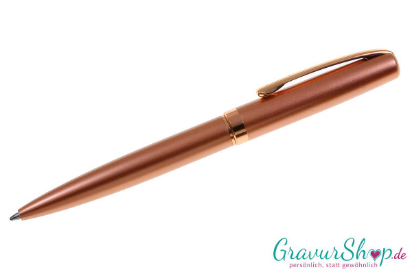 Online Eleganza Rosegold Kugelschreiber mit Gravur