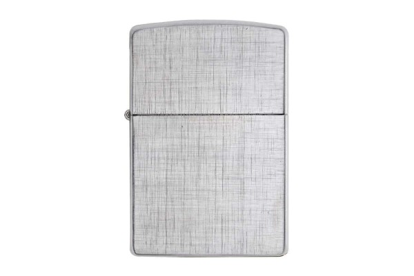 Zippo LInen Weave chrome mit Gravur Bild 1