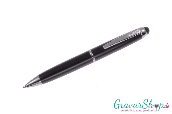 Online Stylus Mini Wood Kugelschreiber Blackwood mit Gravur