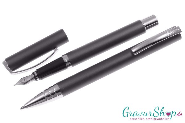 Online Vision Style Schreibset stone mit Gravur