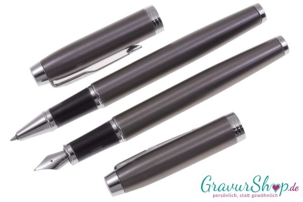 IM Parker Füller-Tintenroller espresso mit Gravur