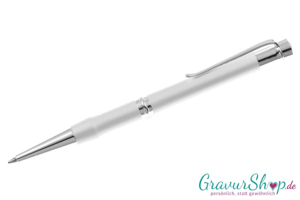 Kugelschreiber 51 Silber mit Gravur