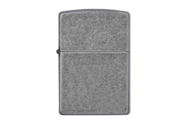 Zippo Antique Silver mit Gravur - Bild 1