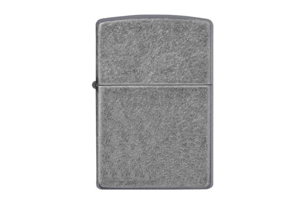 Zippo Antique Silver mit Gravur - Bild 1