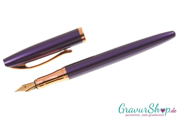 Pelikan Jazz Noble Elegance Füller Viola mit Gravur