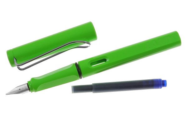 Lamy Safari Füller Green mit persönlicher Gravur