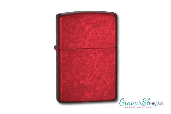 Zippo Geschenkset 2 Candy Apple Red mit Gravur