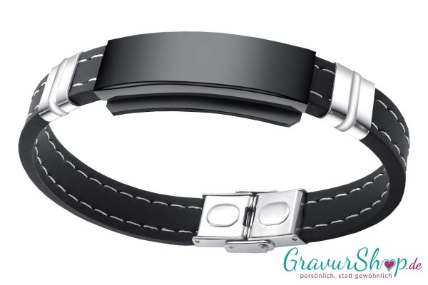 Kautschuk Armband 01 mit Gravur