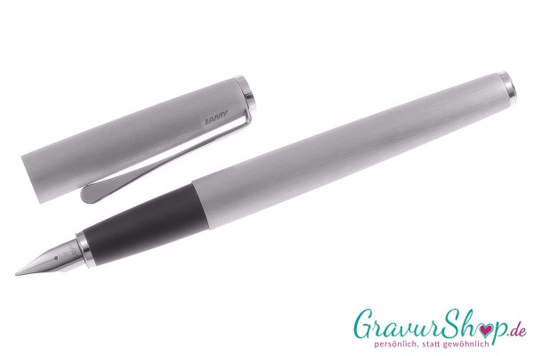 LAMY Füllhalter Studio brushed mit Gravur