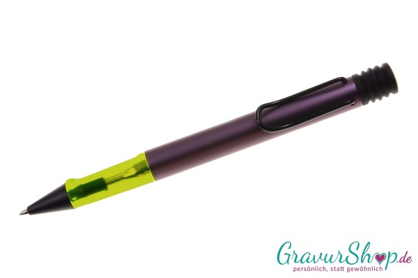 Lamy-AL-star Kuli aubergine mit Gravur