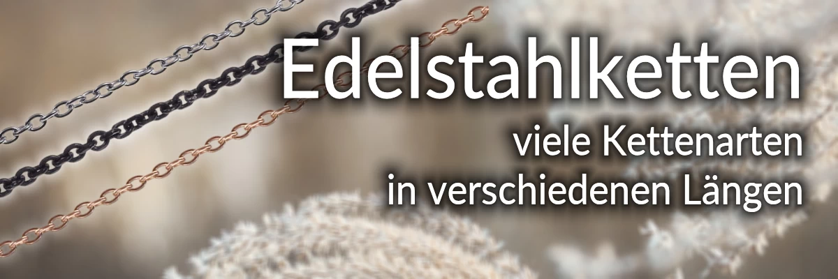 Halsketten aus Edelstahl für Kettenanhänger