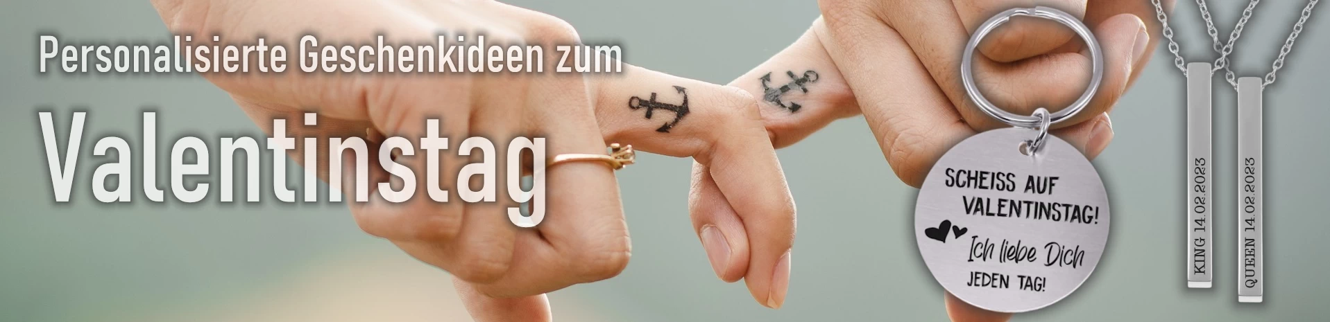 Personalisierte Geschenke zum Valentinstag