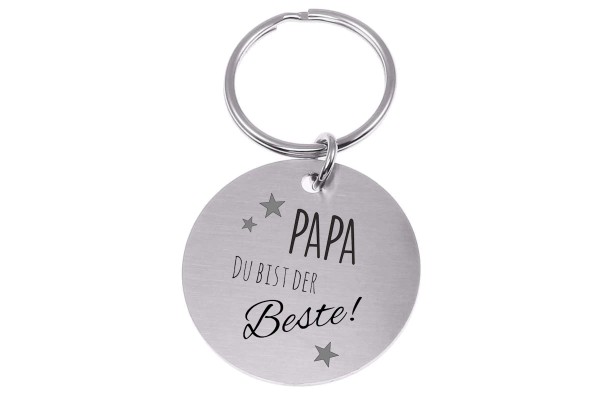Schlüsselanhänger 61 Papa Style 1 mit Gravur